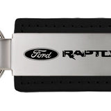 Ford Raptor Leather Key Fob - Black