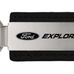 Ford Explorer Leather Key Fob - Black