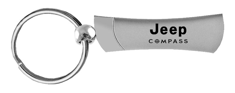 Jeep Compass Blade Key Fob - Silver