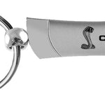 Mustang Cobra Blade Key Fob - Silver