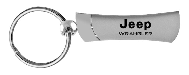 Jeep Wrangler Blade Key Fob - Silver