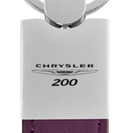 Chrysler 200 Duo Leather / Chrome Key Fob - Purple