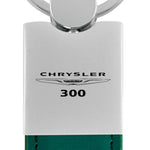 Chrysler 300 Duo Leather / Chrome Key Fob - Green