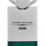 Chrysler 300 Duo Leather / Chrome Key Fob - Green