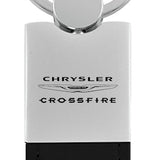 Chrysler Crossfire Duo Leather / Chrome Key Fob - Black