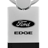 Ford Edge Duo Leather / Chrome Key Fob - Black