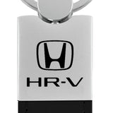 Honda HR-V Duo Leather / Chrome Key Fob - Black