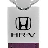 Honda HR-V Duo Leather / Chrome Key Fob - Purple