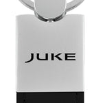 Nissan Juke Duo Leather / Chrome Key Fob - Black