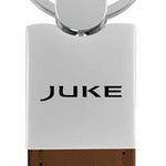 Nissan Juke Duo Leather / Chrome Key Fob - Brown