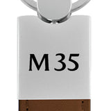 Infiniti M35 Duo Leather / Chrome Key Fob - Brown