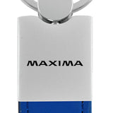 Nissan Maxima Duo Leather / Chrome Key Fob - Blue