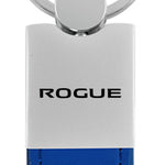 Nissan Rogue Duo Leather / Chrome Key Fob - Blue