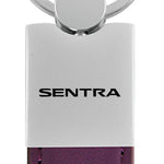 Nissan Sentra Duo Leather / Chrome Key Fob - Purple