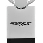 Ram TRX Duo Leather / Chrome Key Fob - Black