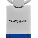 Ram TRX Duo Leather / Chrome Key Fob - Blue