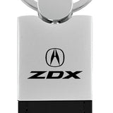 Acura ZDX Duo Leather / Chrome Key Fob - Black