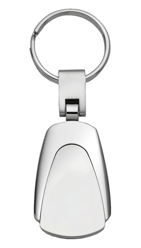 Blank Teardrop Key Fob - Silver