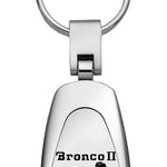 Ford Bronco II Teardrop Key Fob - Silver