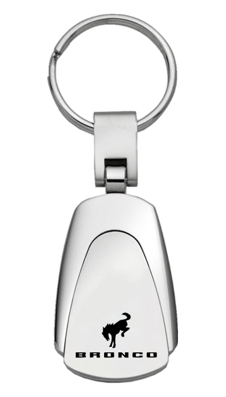 Ford Bronco 2020 Teardrop Key Fob - Silver