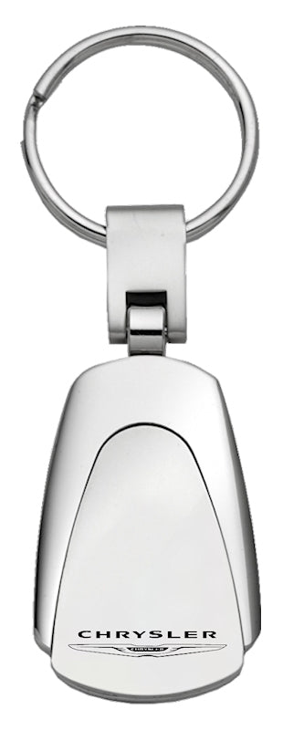 Chrysler Teardrop Key Fob - Silver