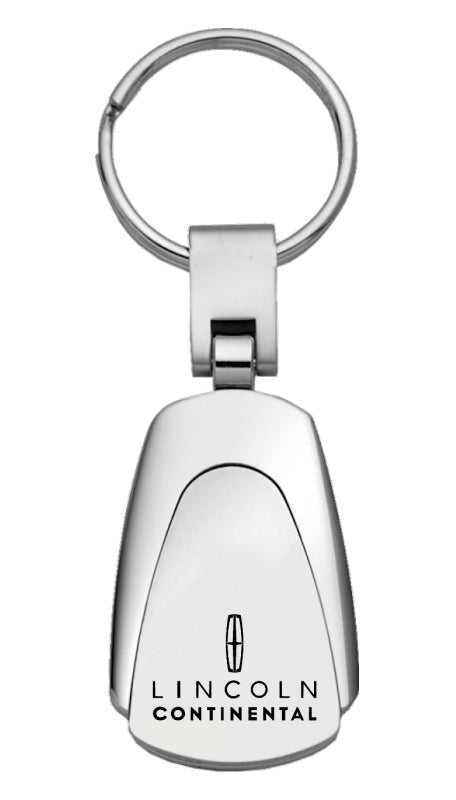 Lincoln Continental Teardrop Key Fob - Silver