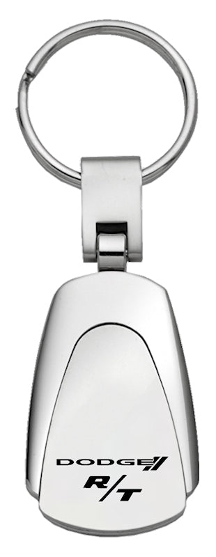 Dodge R/T Teardrop Key Fob - Silver