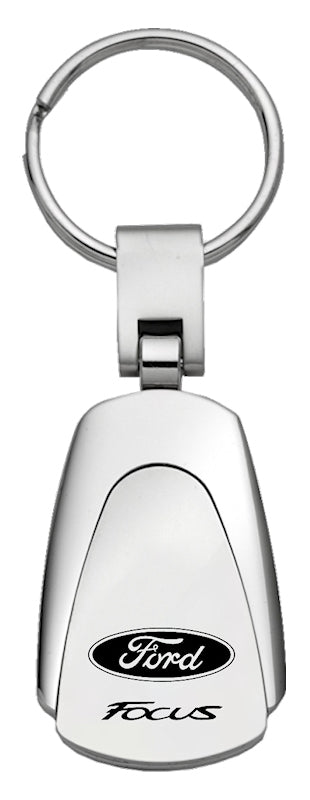 Ford Focus Teardrop Key Fob - Silver