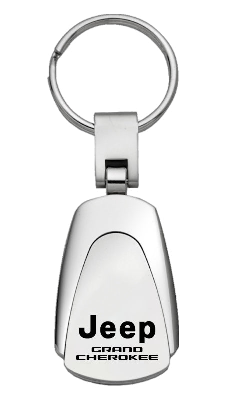 Jeep Grand Cherokee Teardrop Key Fob - Silver