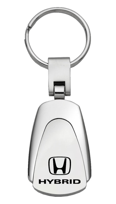 Honda Hybrid (Honda) Teardrop Key Fob - Silver