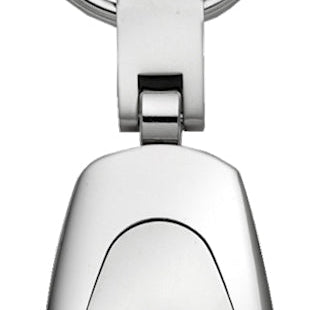 Jeep Grill Teardrop Key Fob - Silver