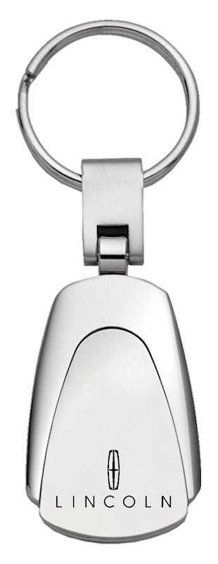 Lincoln Teardrop Key Fob - Silver