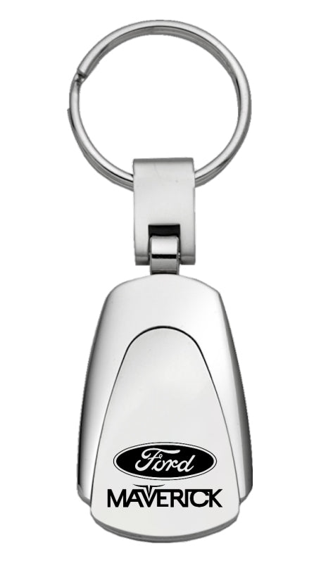 Ford Maverick Teardrop Key Fob - Silver