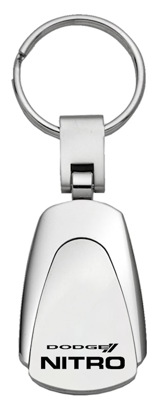 Dodge Nitro Teardrop Key Fob - Silver