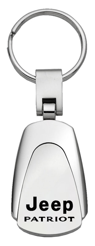 Jeep Patriot Teardrop Key Fob - Silver