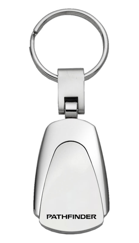 Nissan Pathfinder Teardrop Key Fob - Silver