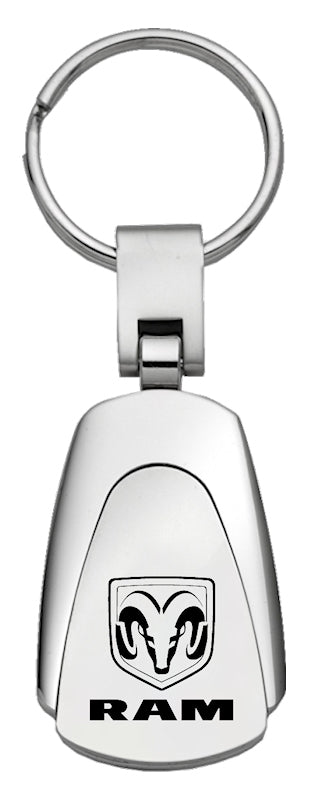 Ram Teardrop Key Fob - Silver