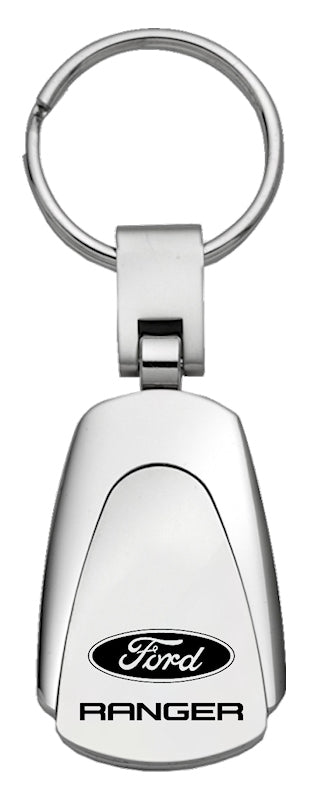 Ford Ranger Teardrop Key Fob - Silver