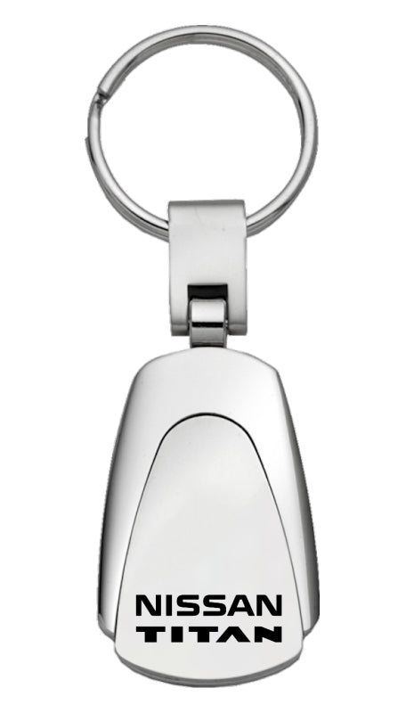 Nissan Titan Teardrop Key Fob - Silver
