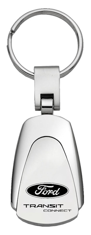 Ford Transit Connect Teardrop Key Fob - Silver