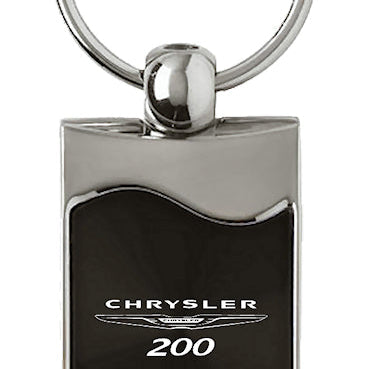 Chrysler 200 Rectangular Wave Key Fob - Black