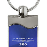 Chrysler 300 Rectangular Wave Key Fob - Blue