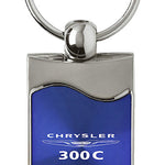 Chrysler 300C Rectangular Wave Key Fob - Blue