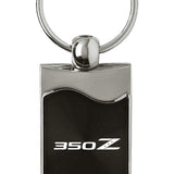 Nissan 350Z Rectangular Wave Key Fob - Black