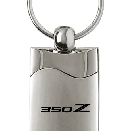 Nissan 350Z Rectangular Wave Key Fob - Silver