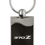 Nissan 370Z Rectangular Wave Key Fob - Black