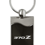 Nissan 370Z Rectangular Wave Key Fob - Black
