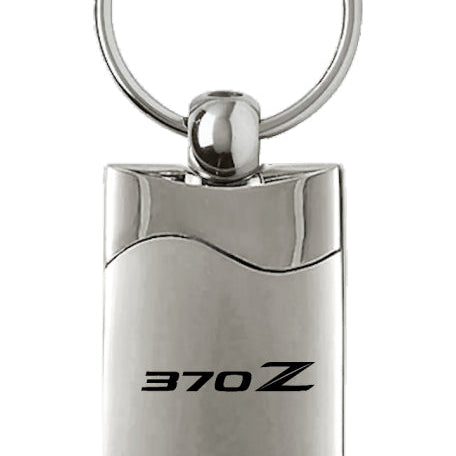 Nissan 370Z Rectangular Wave Key Fob - Silver
