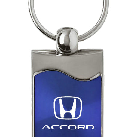 Honda Accord Rectangular Wave Key Fob - Blue