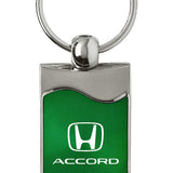 Honda Accord Rectangular Wave Key Fob - Green